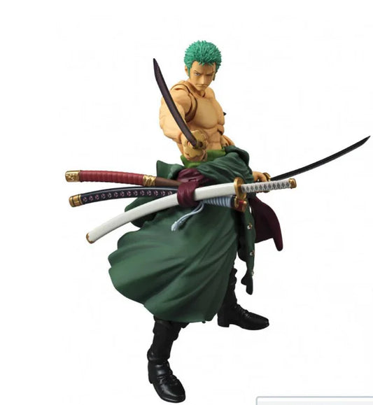 One Piece Zoro Action Figure Model (Boxed)