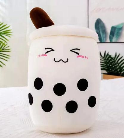 Cute Stuffed Boba Plush| Bubble Plushie Pillow| Milk Tea Cup Pillow